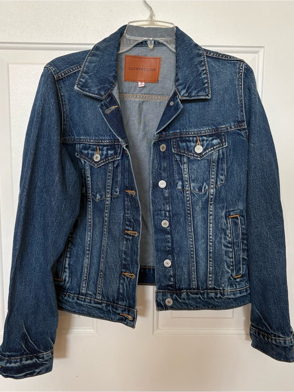 Lucky Brand Tomboy Trucker Denim Jacket